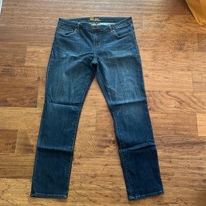 Kut from the Kloth Catherine Boyfriend ankle jeans sz 14